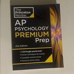The Princeton Review AP Psychology Premium Prep Book